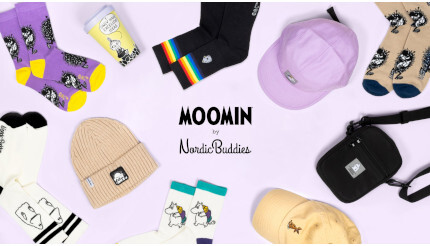 フィンランド発祥のファッションブランド「ノルディックバディズ（Moomin By Nordicbuddies」）、日本上陸！