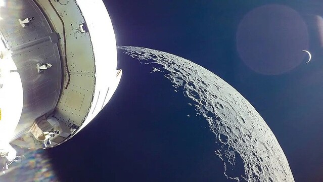 無事に地球に帰還した宇宙船オリオンが撮影した、アルテミス１ミッション後半の画像まとめ