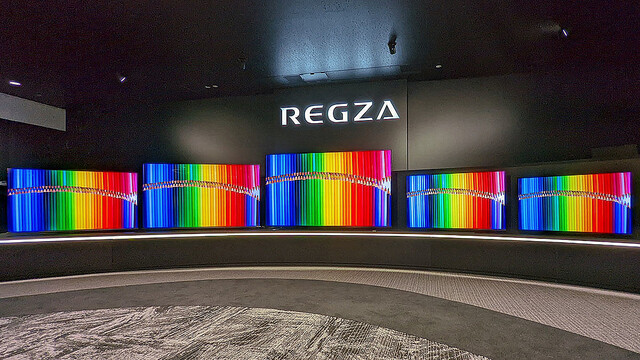 REGZA ′22年モデル「AirPlay2」対応、iPhoneなどでストリーミング可能に