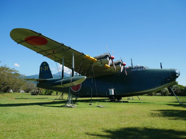 太平洋戦争時、世界一の性能を誇った名機・二式飛行艇…現存する唯一の実機に老朽化の懸念 鹿児島の史料館で屋外展示