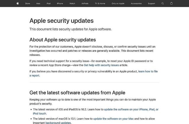 iPhoneやMacなどApple製品に脆弱性、ただちにアップデートを