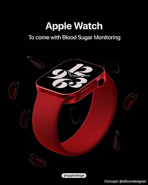 Apple Watchで血糖値を測定する際の精度を向上させるための特許出願