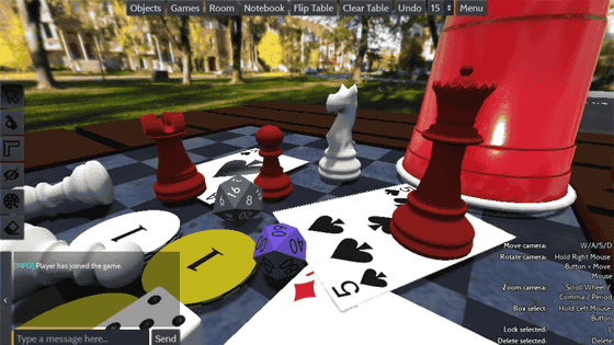 完全無料でボードゲームを物理エンジンによる3D環境でプレイできるオープンソースのシミュレーター「Tabletop Club」
