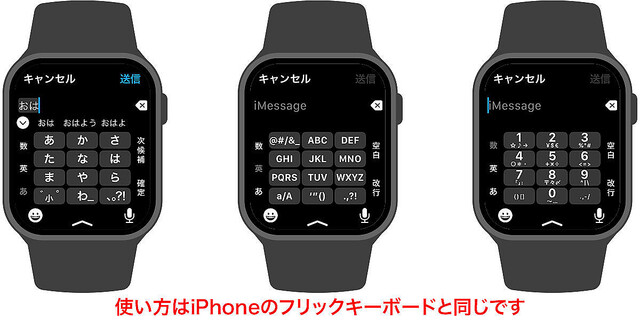 日本語キーボードの使い方と通知の切り方 – Apple Watch基本の「き」Season 8