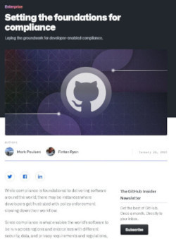 開発者が対応できるコンプライアンスの基礎整備 – GitHub Official blog