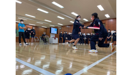 空手・護身術から生まれた「SASSEN」を体験しよう！ 西東京市立明保中学校にて次世代スポーツの大会を開催