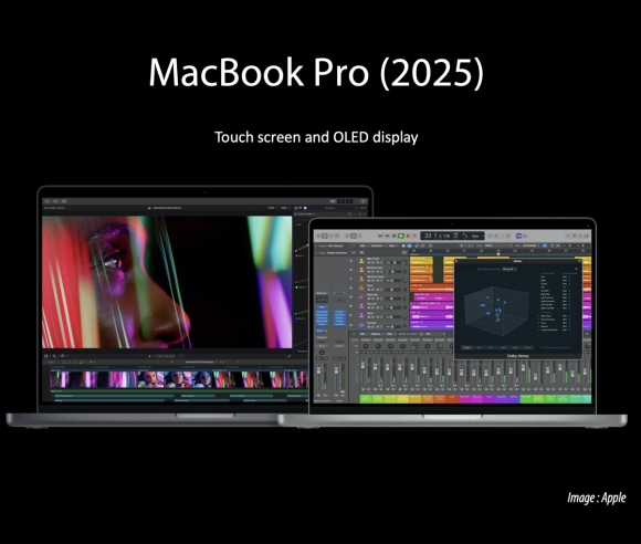 MacBook Proの2025年モデルにタッチスクリーン搭載との報道〜方針転換？