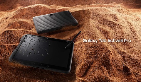 防水・防塵・耐衝撃対応のタフネス性能を備えた10.1インチAndroidタブレット「Galaxy Tab Active4 Pro」が日本で発売！価格は約12万円