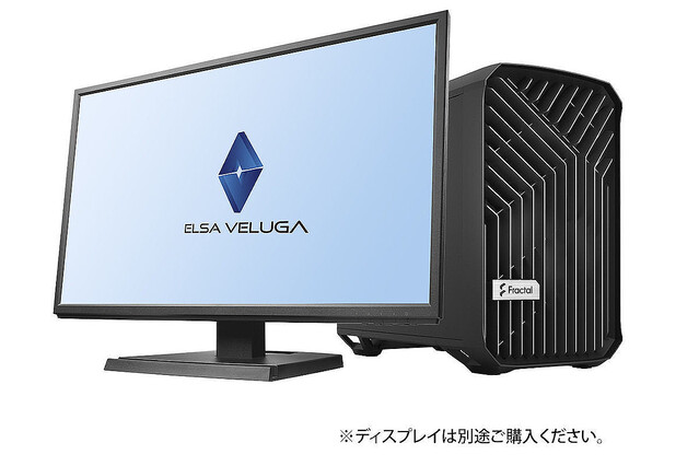 ELSA、ミニタワーサイズのワークステーション「ELSA VELUGA G5-AD 6100E」