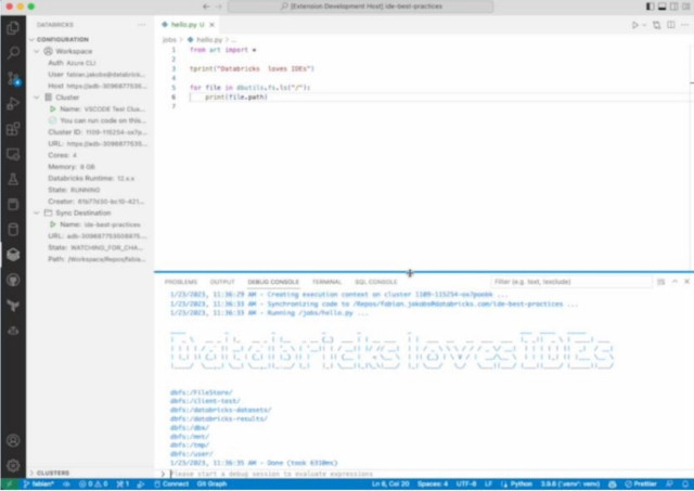 Databricks、Visual Studio Code拡張機能をリリース