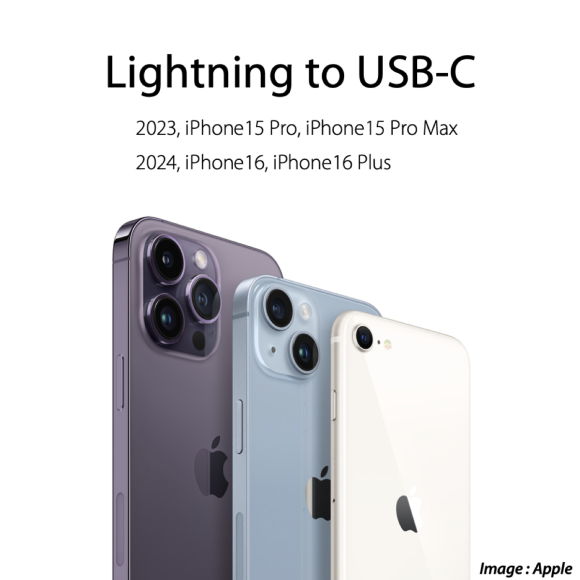 iPhone15 ProシリーズのみUSB-C採用！？コネクタの製造が来月開始か