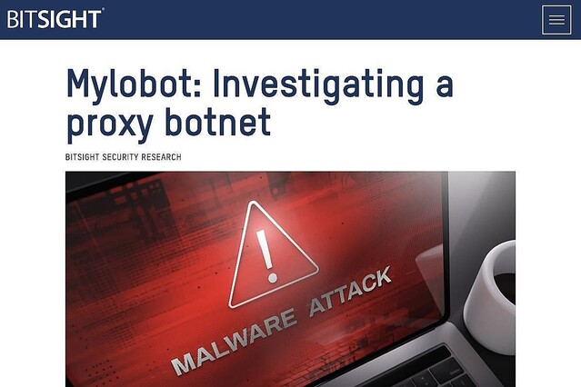 毎日5万台以上がマルウェア「MyloBot」に感染、日本も標的 – 感染拡大の恐れ