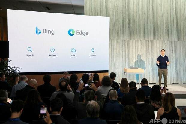 米MS、BingにAI搭載へ 「検索の新時代」宣言