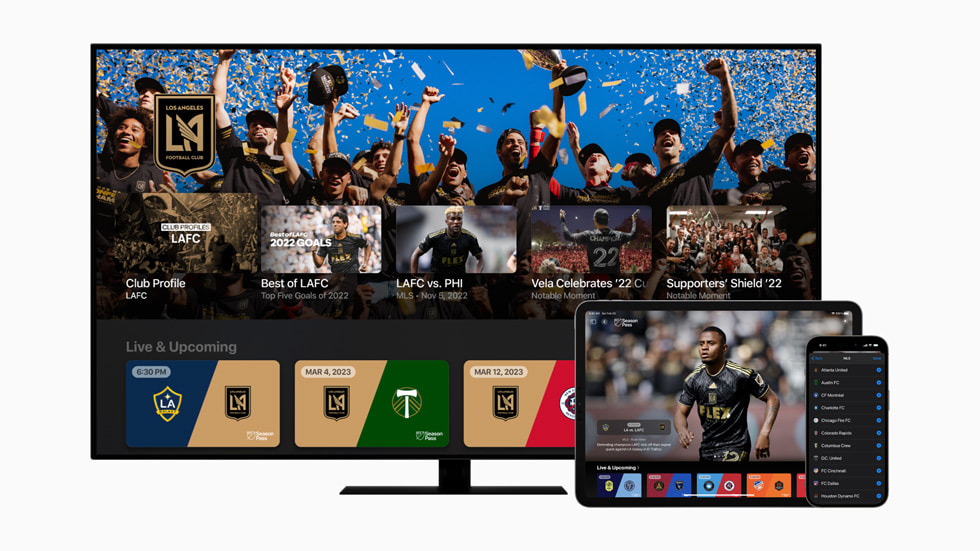 世界中のApple TVアプリケーションでMLS Season Passの提供を開始