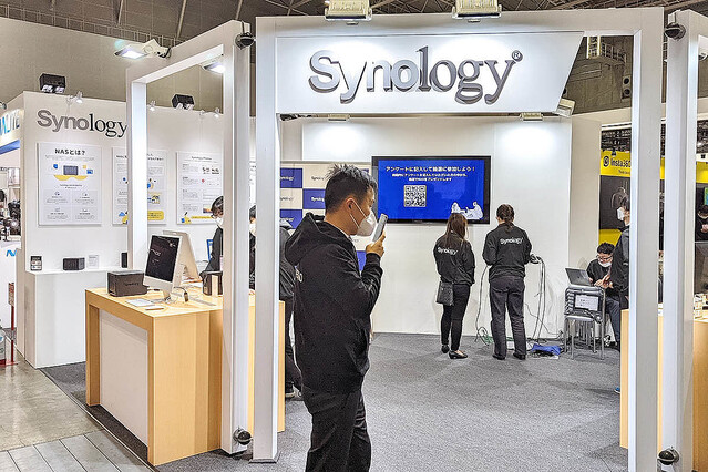 【CP+2023】Synologyブース、写真愛好家向けの機能を充実させたNASキットに熱視線