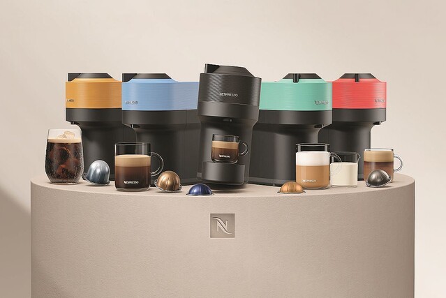 ネスプレッソ、小型化を図ったカプセル式コーヒーマシン「VERTUO POP」