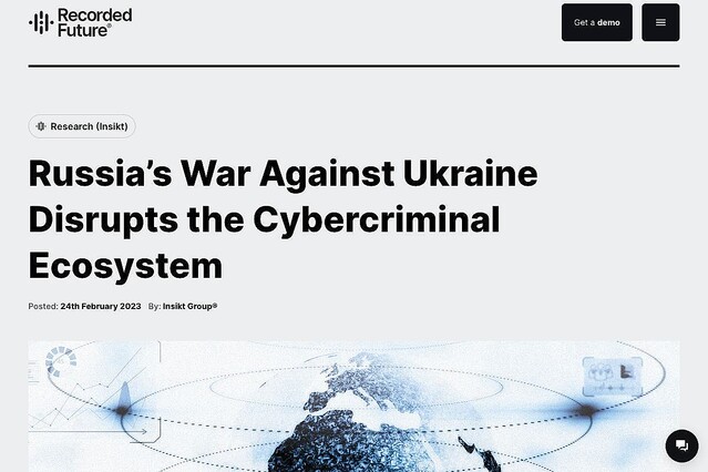 ロシアのウクライナ侵攻がサイバー犯罪エコシステムを混乱させている