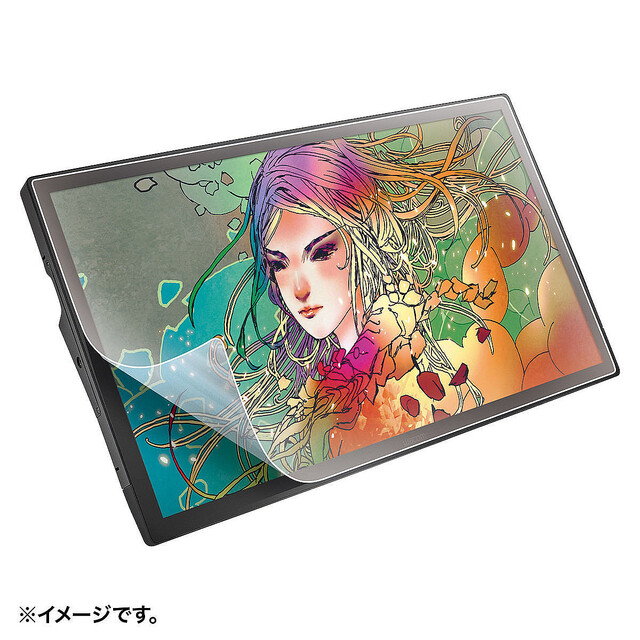 サンワ、紙のような描き味の「Wacom Cintiq Pro 27」向け液晶保護フィルム