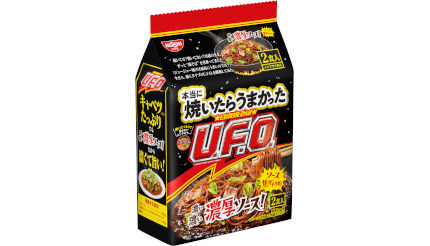 カップ焼きそば「日清焼そばU.F.O.」から初の袋麺