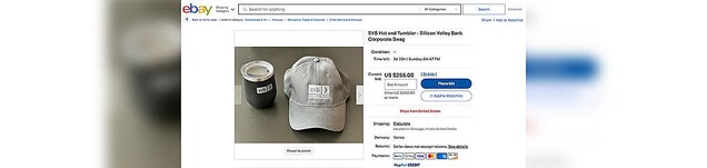 フーディーから首ふり人形まで：「 SVB 破綻」で脚光を浴びる、倒産企業の限定グッズ市場