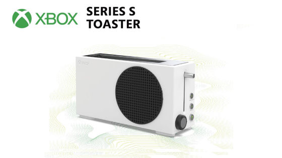 Xbox型冷蔵庫に続き「Xbox Series S型トースター」の存在が明らかに