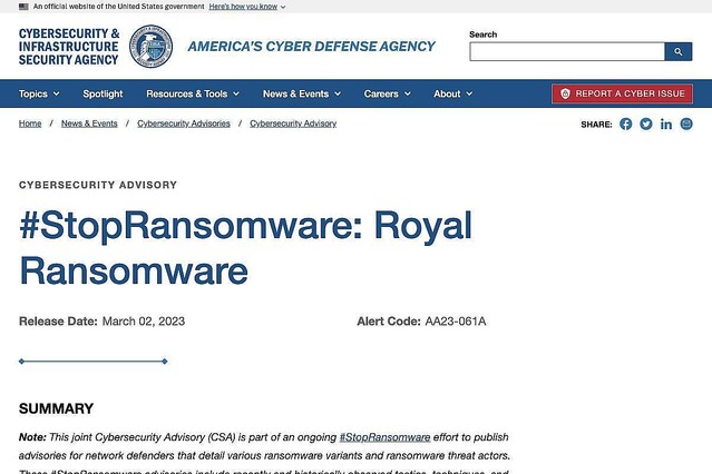 ウイルス対策ソフトを無効にしてデータを盗むマルウェア「Royal」の脅威