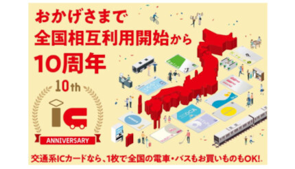 交通系ICカード全国相互利用10周年記念イベント、鉄道博物館で開催