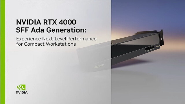 NVIDIA、新クリエイター向けGPU「RTX 4000」 モバイル向けはRTX 5000/4000/3500/3000/2000投入へ