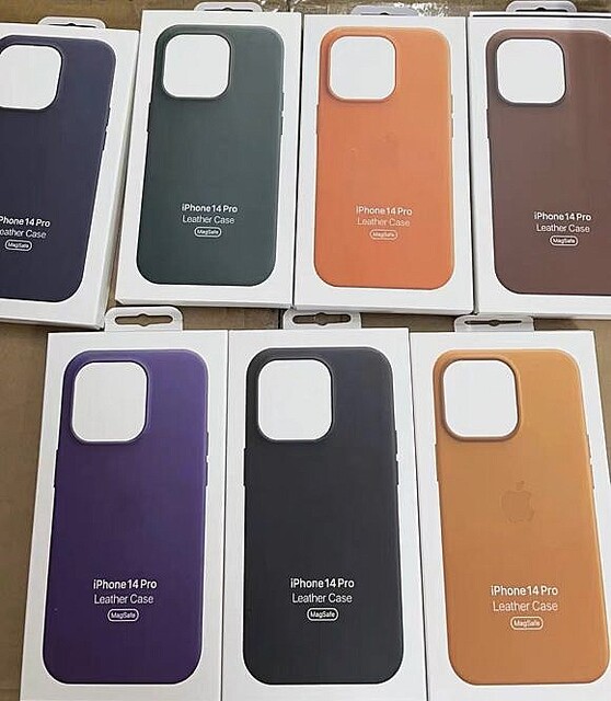 iPhone14シリーズ用レザーケース「春の新色」がリーク〜2種類の新色