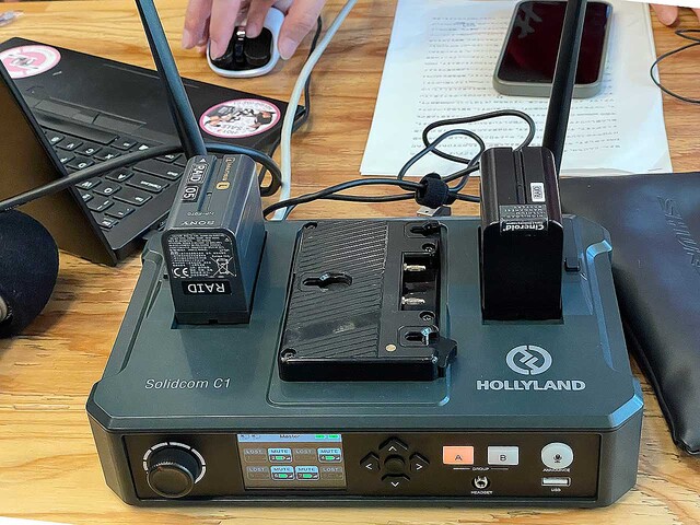 Vol.227 小声でもコミュニケーションできる！ノイズキャンセル機能搭載のHollylandワイヤレスインカムシステム「Solidcom C1 Pro」レビュー。[OnGoing Re:View]