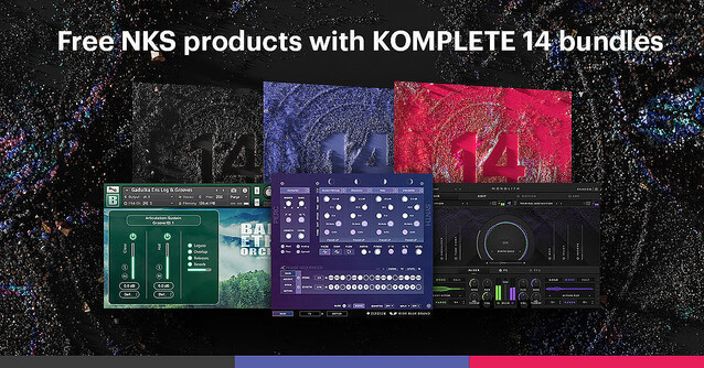 Native Instruments、KOMPLETE 14購入でNKS音源を無償提供するキャンペーン