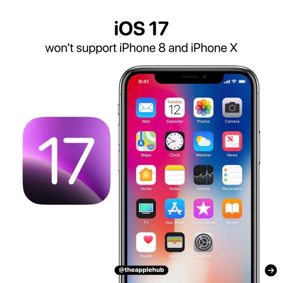 iOS17がiOS16と同じ機種に対応との新たな予想〜iPhone Xや8シリーズも