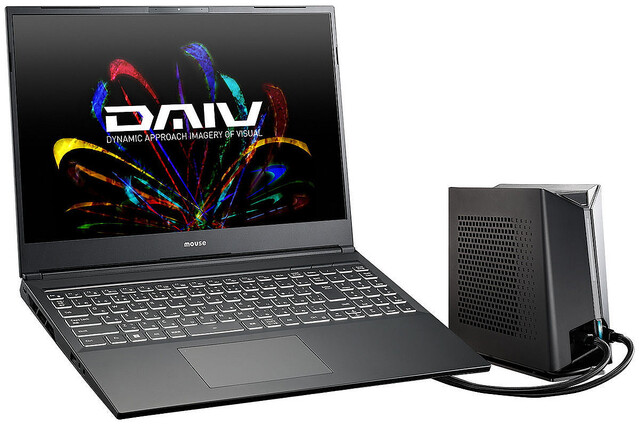 DAIV、水冷16型ノートPCに第13世代Core・RTX 4090 Laptop搭載の最新モデル