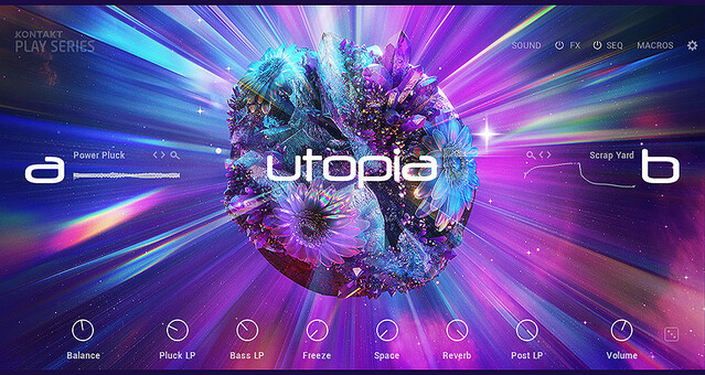 Native Instruments、トランス/EDM向けPLAY SERIES音源「UTOPIA」を発売