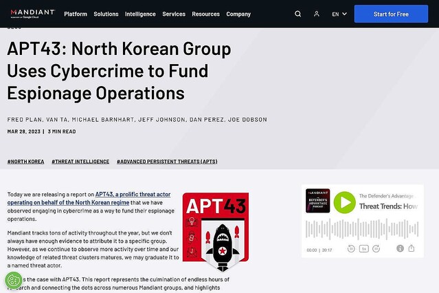 日本を狙う北朝鮮のサイバー攻撃グループ「APT43」の活動の実態が明らかに