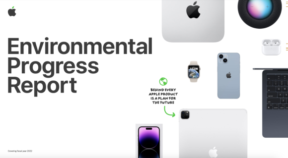 Apple、アースデーを前に「2023年環境進捗報告書」を発表