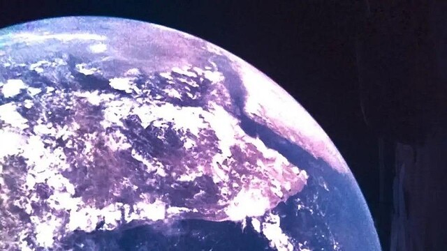 木星氷衛星探査機「JUICE」、打ち上げ直後に地球を撮影