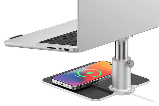 台座部分にMagSafe充電器を埋め込める！ MacBook用スタンド「HiRise Pro for MacBook」