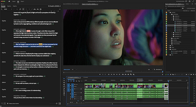 Adobe、テキストで映像編集する「Premiere Pro」などAI搭載の新機能を披露