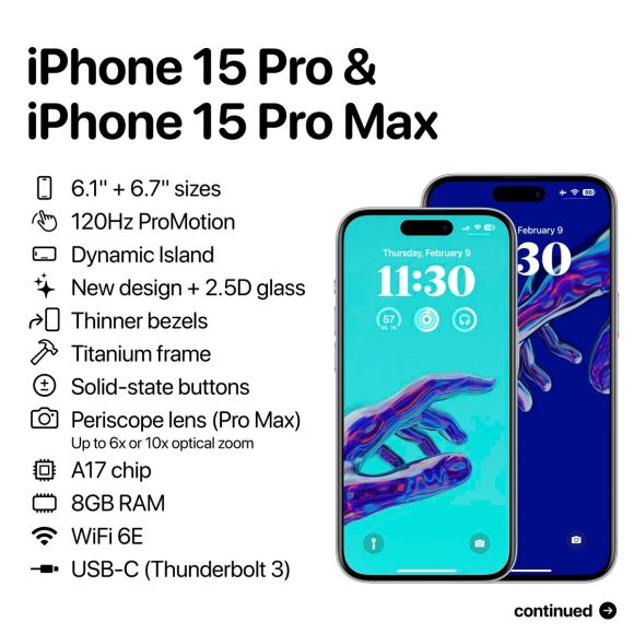 iPhone15 Pro Maxに2TBがラインナップ？新型発売前恒例の噂が今年も