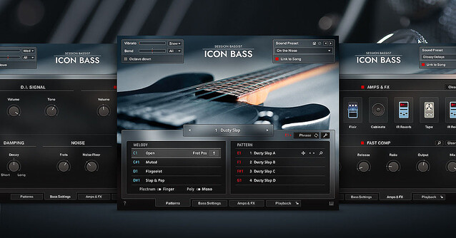 Native Instruments、ベース音源「SESSION BASSIST – ICON BASS」を発売