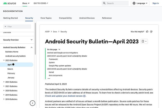 Androidに緊急の脆弱性、ただちに更新を(4月セキュリティ情報)