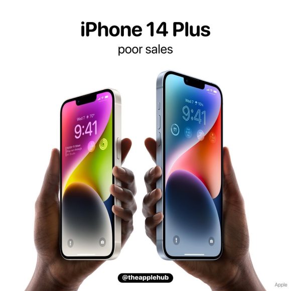 iPhone15シリーズ発売後、iPhone14 Plusが販売終了になるとの予想