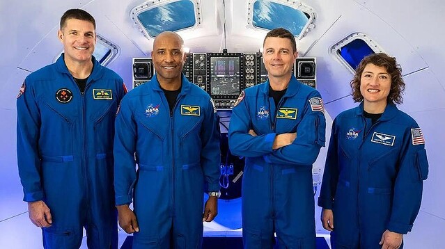 NASAのアルテミス2に搭乗する宇宙飛行士4名のプロフィール