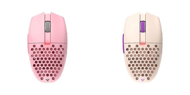 卵型ゲーミングマウス「Aria XD7」、新色ピンク＆ベージュ追加