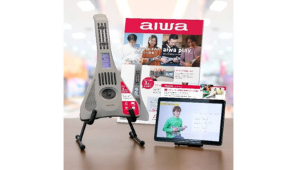 簡単に本格的な演奏が楽しめる全く新しい電子楽器、「aiwa play RX01」発売