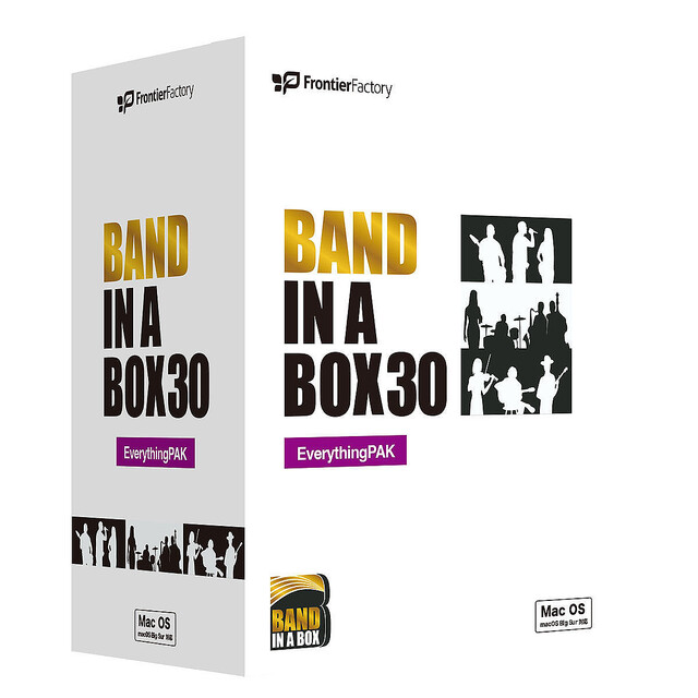 自動作曲・伴奏作成ソフトの最新版「Band-in-a-Box 30 for Mac」発売