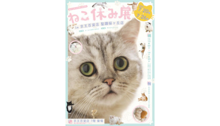 人気イベント「ねこ休み展」が東京・多摩に初上陸！ 京王百貨店 聖蹟桜ヶ丘店で新作展