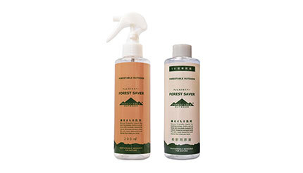 アウトドア用食器洗剤「FOREST SAVER」本日発売、油分を細かく分解する高い洗浄力