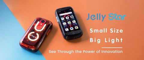 Unihertz、超小型スマホ「Jelly Star」を発表！近くクラウドファンディング開始で早期出資で最大37％OFFに。3インチ＆透明デザインに